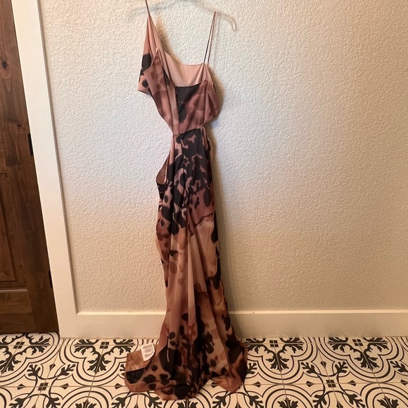 ASOS design asymmetric neckline maxi dress - Picture 6 of 6